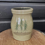 Northwoods Pine Trees Utensil Jar