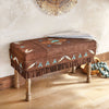 Buffalo Horizon Deer Suede Bench