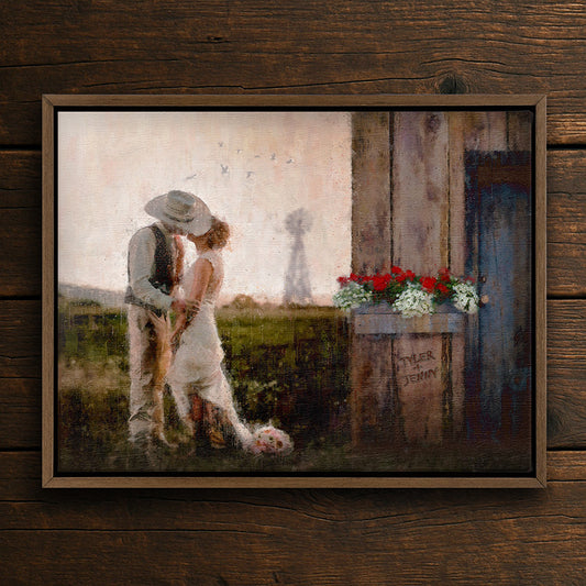 Prairie Romance Framed Prints
