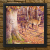 Autumn Deer Personalized Wall Art