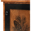 Whispering Pinecones Cabinet