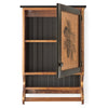 Pinecone Silhouette Wall Cabinet