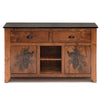Pinecone Wood Console Table