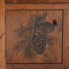 Pinecone Wood Console Table