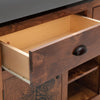 Pinecone Wood Console Table