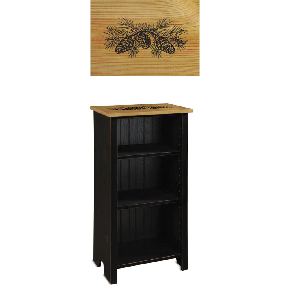 Black Woods Bookcase