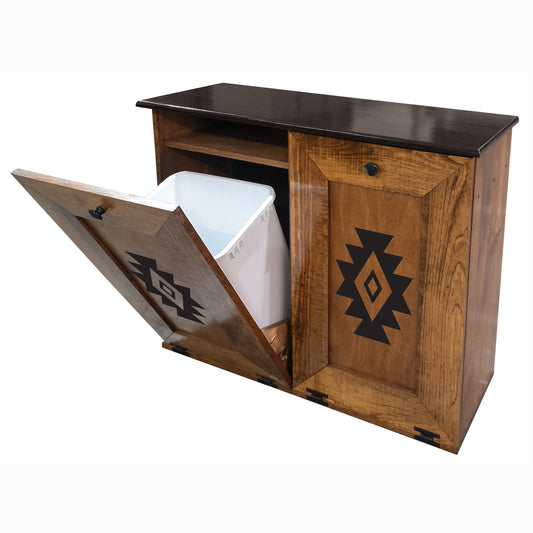 Aztec Dual Trash Bin