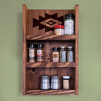Rustic Spice Rack