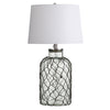 Clear Sea Glass Table Lamp - CLEARANCE