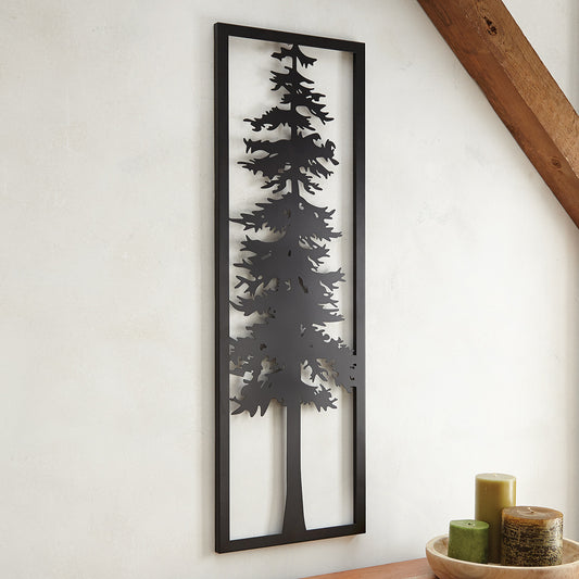 Black Pine 1 Iron Wall Art
