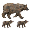 Bear 3-D Wall Sculptures (3pc)