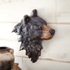 Black Bear Head Wall Sculpture