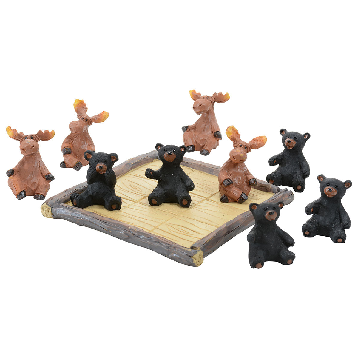 Bears vs Moose Tic Tac Toe Game