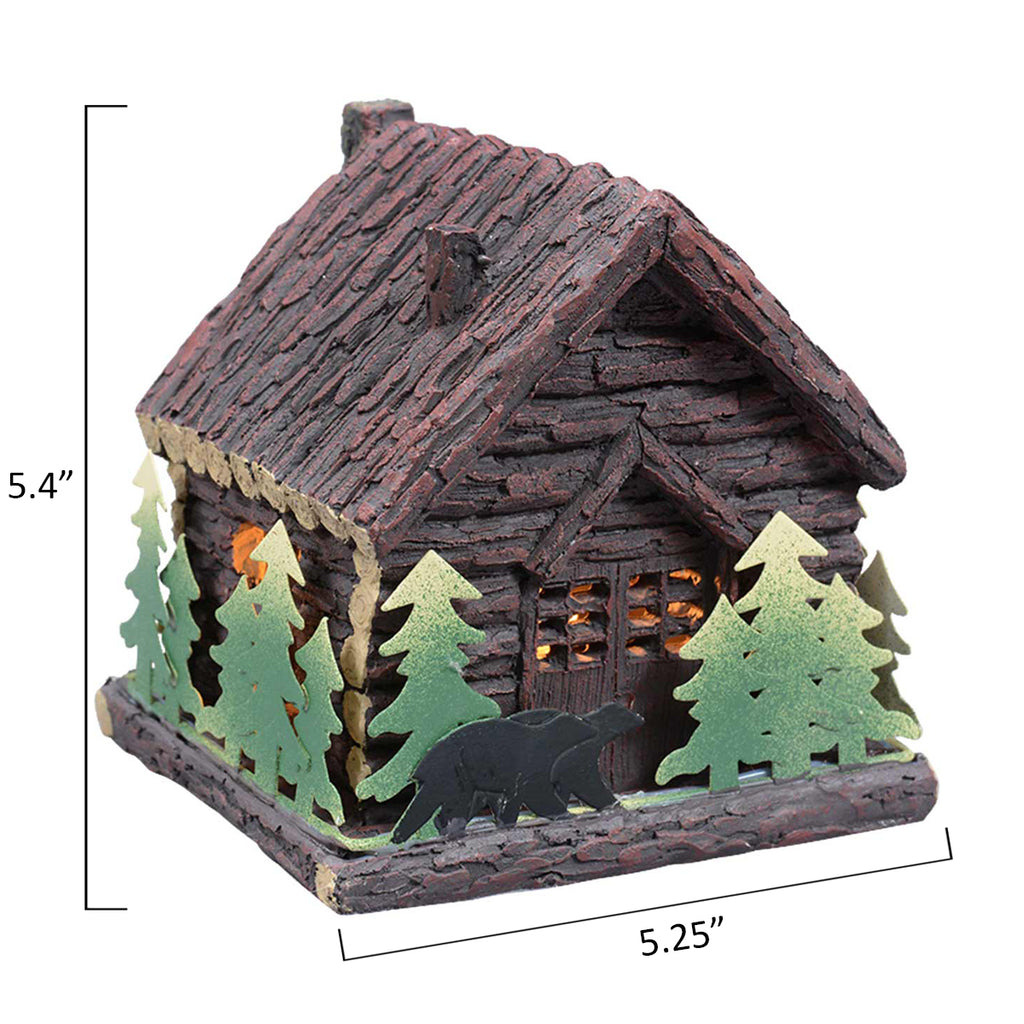 Bear & Cabin Nightlight
