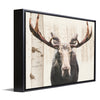 Personalized Aspen Moose Framed Canvas - Small