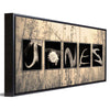 Antler Letters Personalized Wall Art