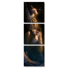 Bear Mist Vertical Triptych