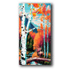 Sunny Aspens Personalized Stretched Canvas - Small