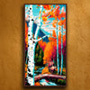 Sunny Aspens Personalized Stretched Canvas - Small