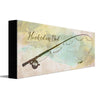 Dad's Catch Personalized Wall Art