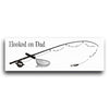 Dad's Catch Personalized Wall Art