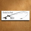 Dad's Catch Personalized Wall Art