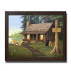 Cabin Welcome Personalized Stretched Canvas