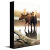 Moose Reflection Personalized Wall Art