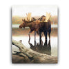 Moose Reflection Personalized Wall Art