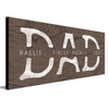 Lodge Dad Personalized Sign - Large