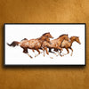 Personalized Free in Spirit Horse Framed Canvas
