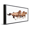 Personalized Free in Spirit Horse Framed Canvas