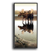 Moose Reflection Personalized Wall Art