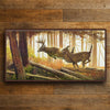Leaping Deer Personalized Wall Art