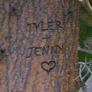 Woodland Sweethearts Personalized Wall Art
