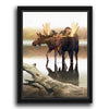 Moose Reflection Personalized Wall Art
