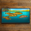 Spring Trout Personalized Wall Art