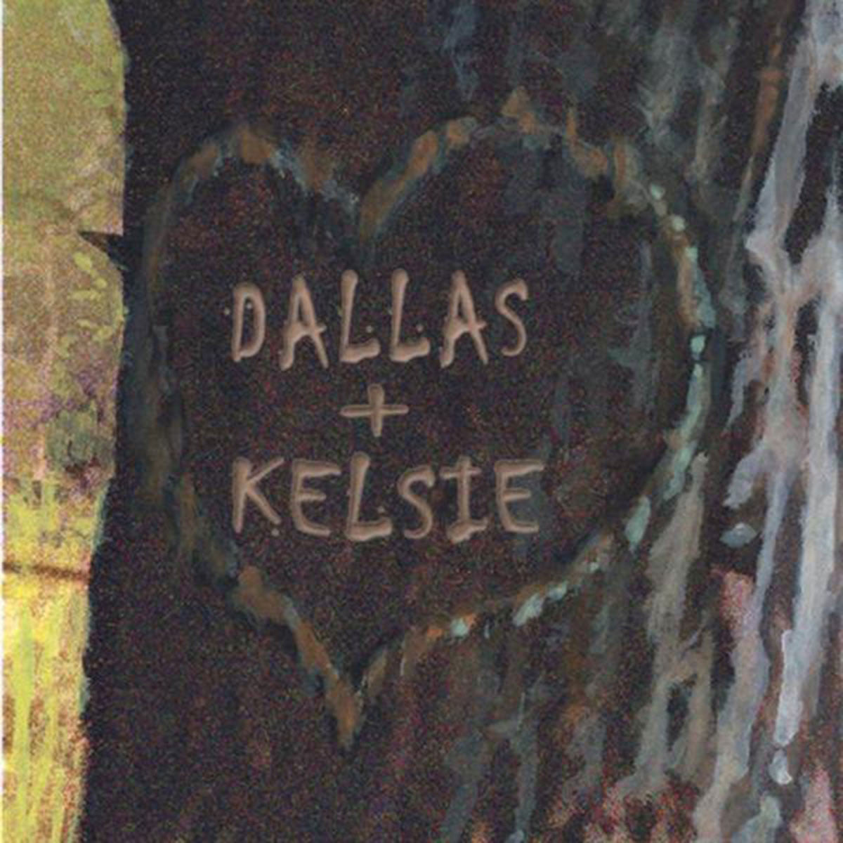 Whitetail Couple Personalized Framed Canvas - 15 x 26