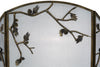 Pinecone Fireplace Screen - OUT OF STOCK UNTIL 06/09/2026