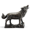 Midnight Forest Wolf Sculpture