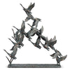 Woodland Ducks Flight Sculpture