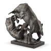 Clash of Beasts Sculpture
