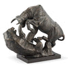 Clash of Beasts Sculpture