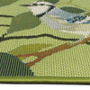 Green Songbird Branch Floor Mat - 2 x 5