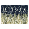 Midnight Snow Rug - 20 x 30