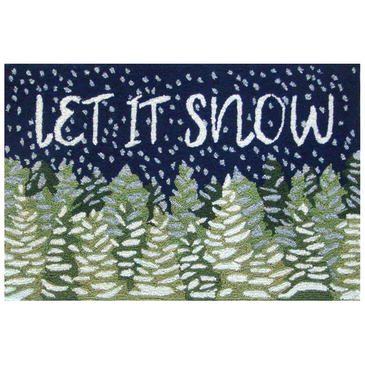 Midnight Snow Rug - 2 x 3 - OUT OF STOCK UNTIL 07/22/2026