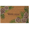 Rustic Pine Welcome Mat - 18 x 30 - OUT OF STOCK UNTIL 05/13/2026