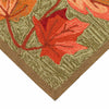 Autumn Leaves Moss Indoor/Outdoor Rug - 8 x 12