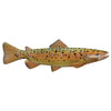 Brown River Trout Hand Carved Wall Hanging - OUT OF STOCK