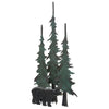 Black Bear & Tree Metal Wall Sculpture